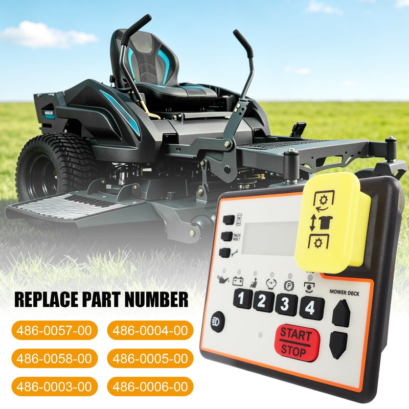 486-0057-00 Control Panel Console Keypad for Spartan Mowers EFI KGZ XD Zero Turn