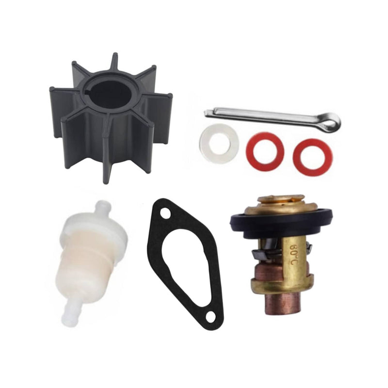 DURAFORCE 8M0120867 Maintenance Kit for Mercury Mariner 8HP 9.9HP Command Thrust EFI Outbo