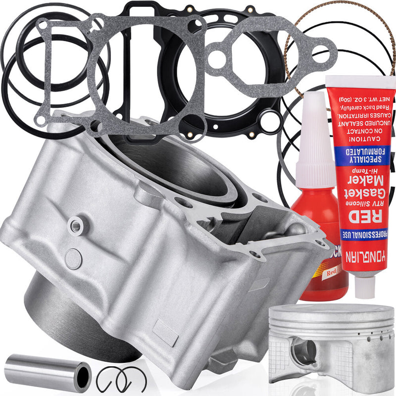 Cylinder Piston Gasket Top End Rebuild Kit for Yamaha Kodiak 400 Grizzly 400