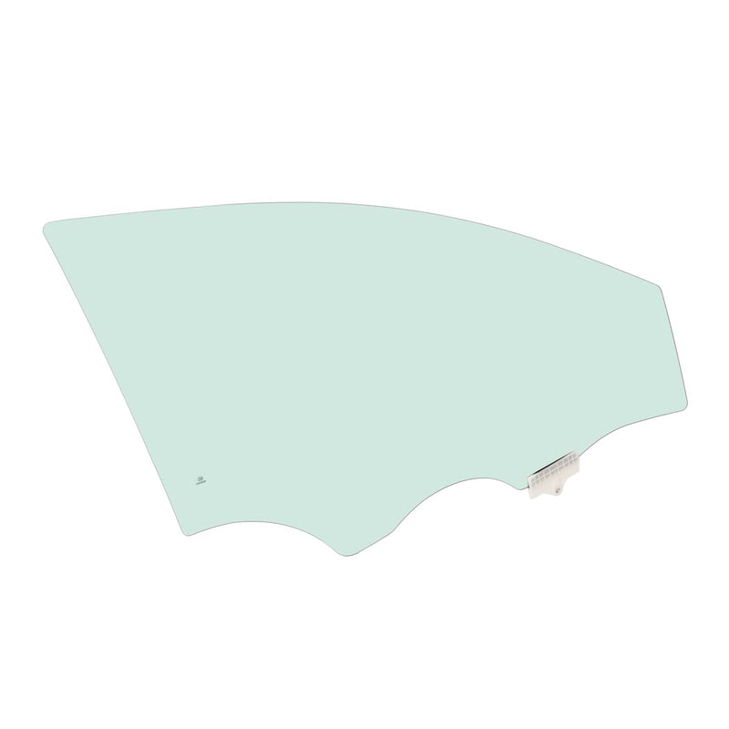 DURAFORCE 82420C2000 Right Front Door Window Glass Light Green for Hyundai Sonata 2015-19