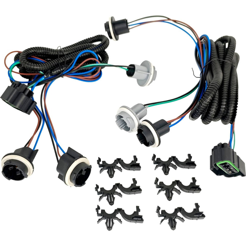 DURAFORCE 15824514 15824515 Tail Lamp Wiring Harness for Chevrolet Silverado 1500 2X