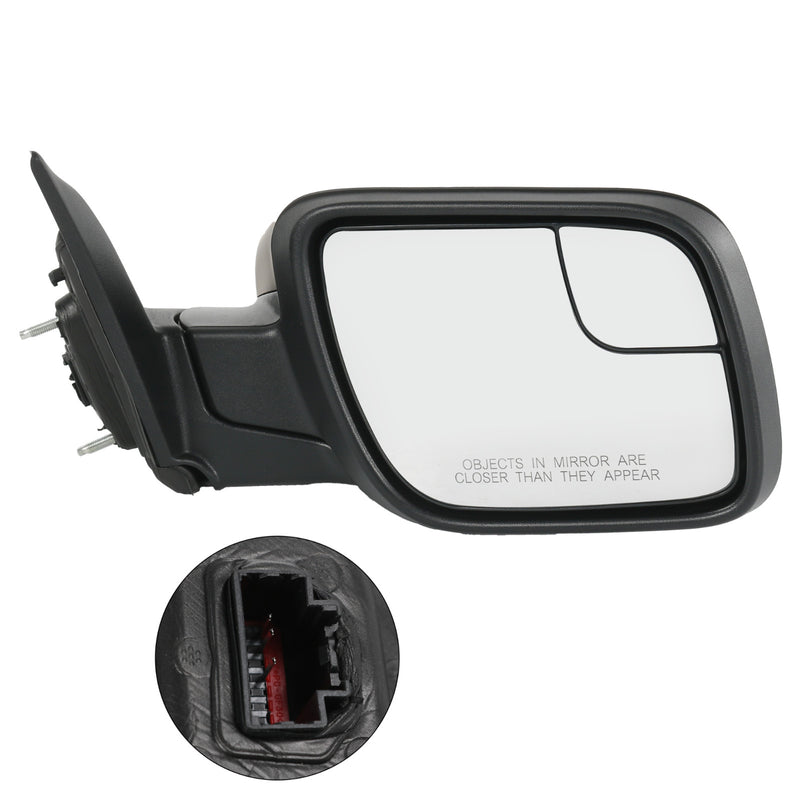 Power Mirror for Ford Explorer 2011-2015 Right Side Manual Fold Textured Black
