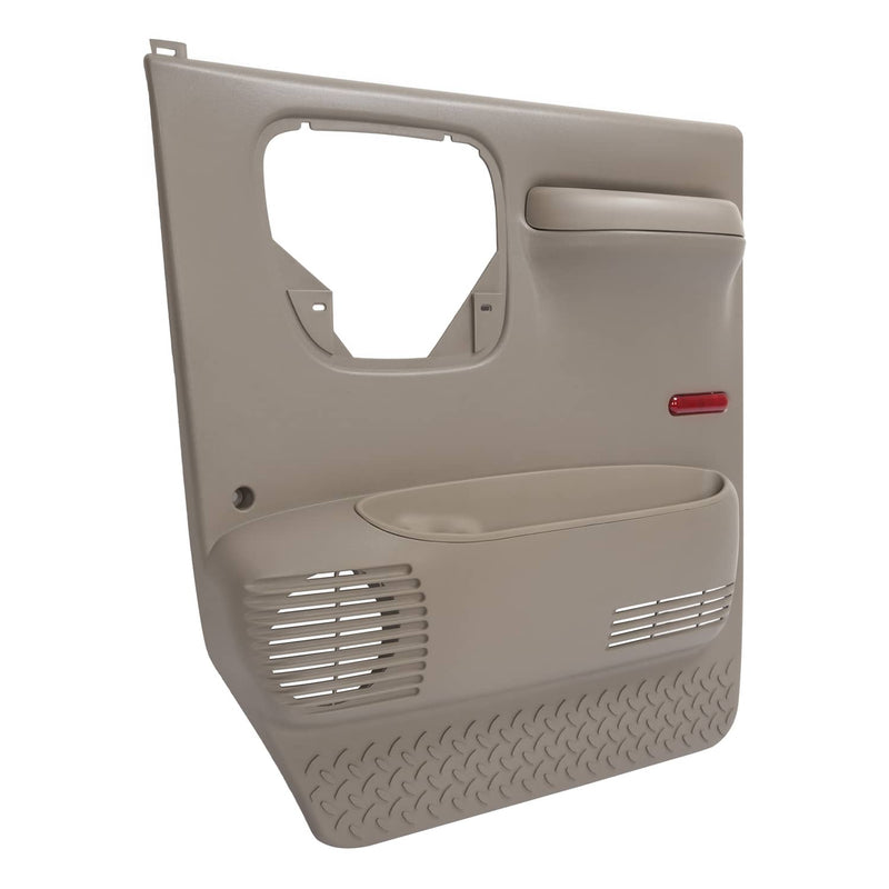 DURAFORCE Passenger Interior Door Trim Panel for GMC Topkick for Chevy Kodiak Neutral