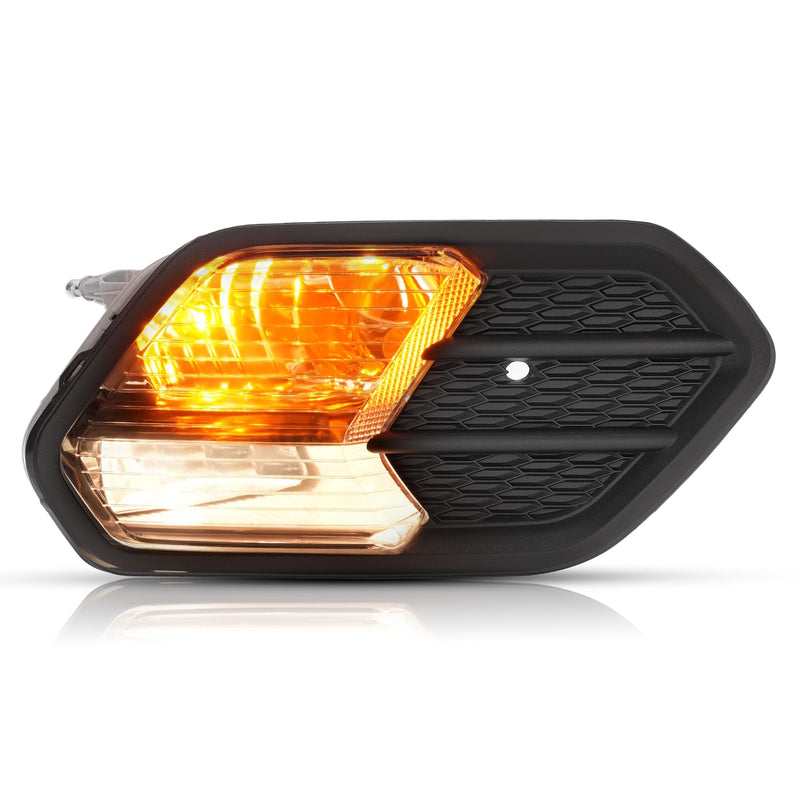 Right Side Fog Light with Black Bezel Cover for Ford Escape Kuga 2017 2018 2019