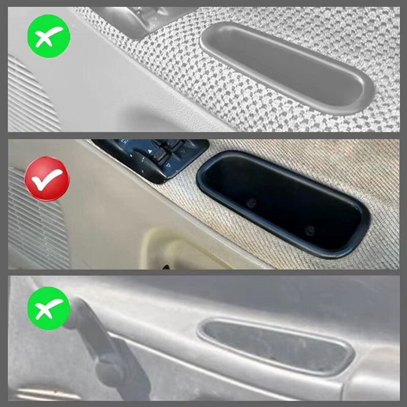 Front RH LH Door Pull Handle Cup for 1994-2001 Dodge Ram 1500 2500 3500 Pair