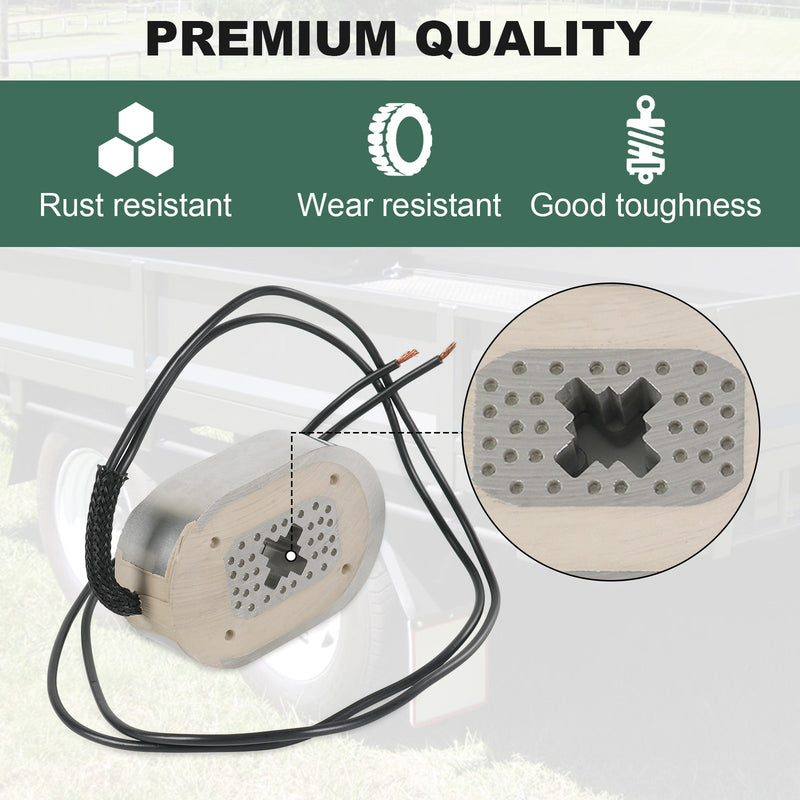 21025 Electric Trailer Brake Magnet Kit Fits 5,200-7,000 lbs Axles 2PCS