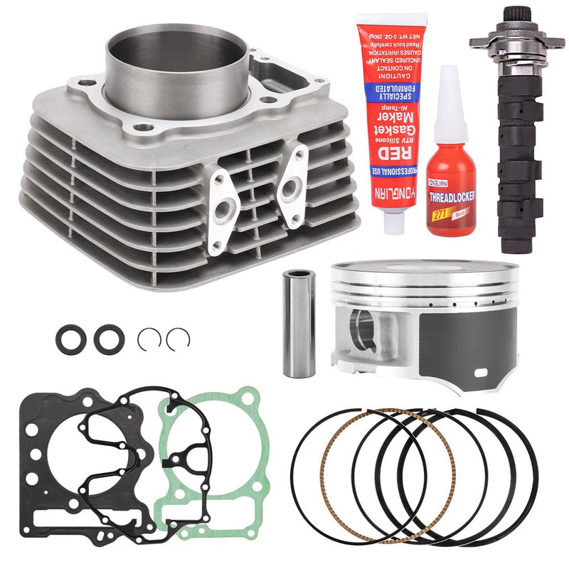 Cylinder Piston Gasket Kit with Camshaft for Honda Sportrax 400 TRX400EX 1999-08