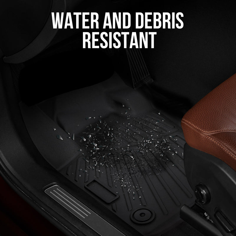 Car Floor Mats for Jeep Compass 2017-2024 2025 TPE Rubber Liners Accessories
