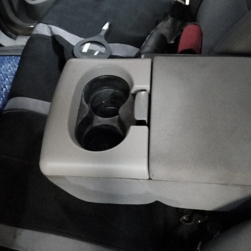 Center Console Cup Holder Pad Replacement for Ford F150 F-150 2004-2014 Gray