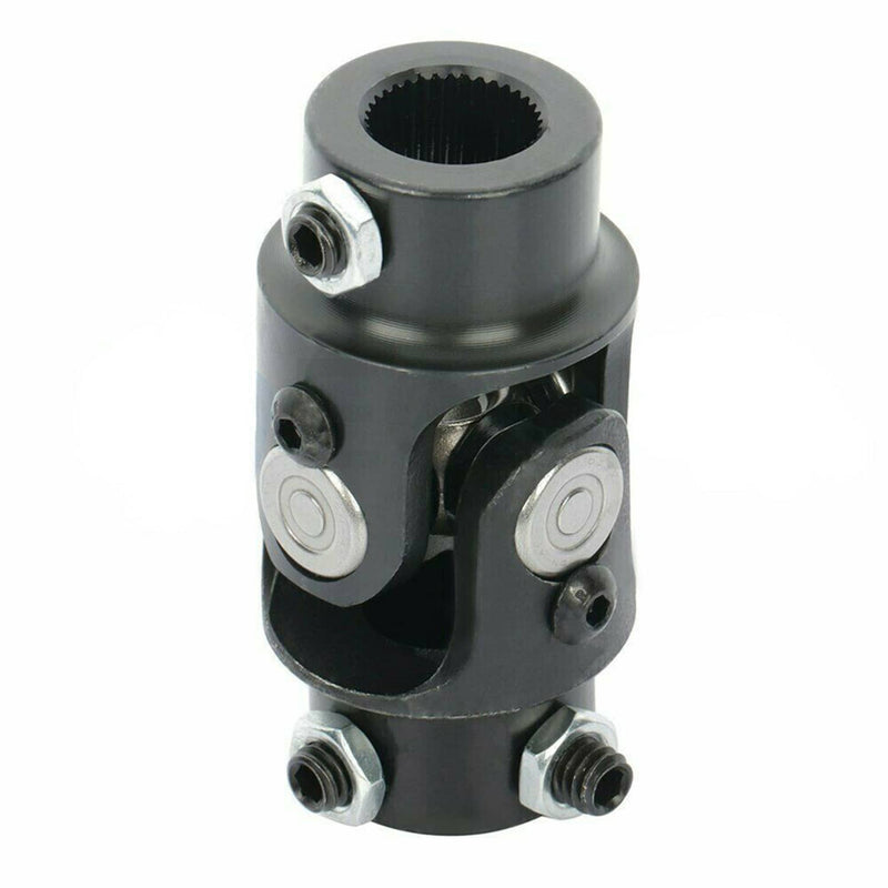 Universal Steering Single U-Joint Shaft 3/4" DD X 3/4" DD Black