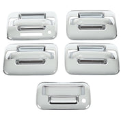 DURAFORCE Chrome Door Handle Tailgate Covers With Keypad for Ford F150 2004-2014 4 Door