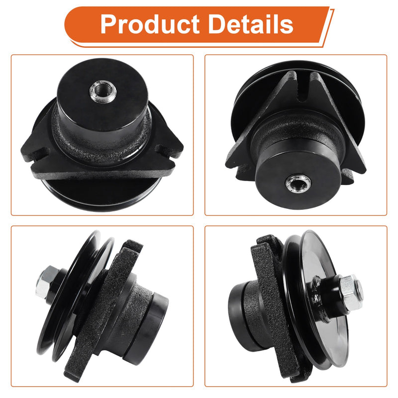 AM105409 3X Spindle for John Deere 116 116H 185 38" 46" Deck Lawn Mower