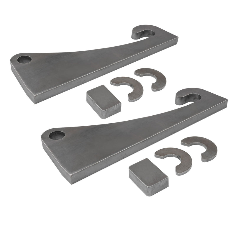 Blank Quick Attach Bracket Quick Tach for Volvo Loader Mounts W/Ears Thick