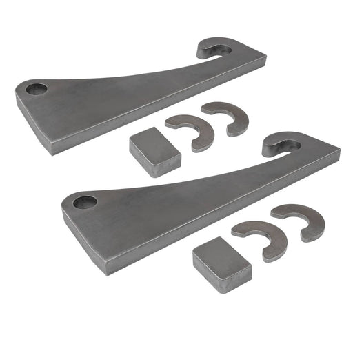 DURAFORCE Blank Quick Attach Bracket Quick Tach for Volvo Loader Mounts W/Ears Thick