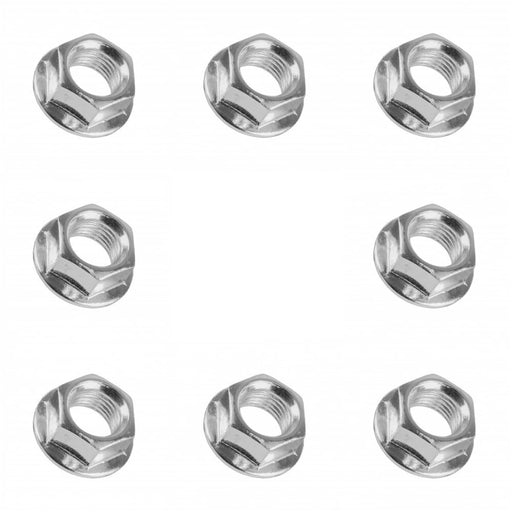 DURAFORCE Wheel Flange Nuts 3/8 24 for Polaris 1994 1996 1997 Big Boss 400L 8 Piece