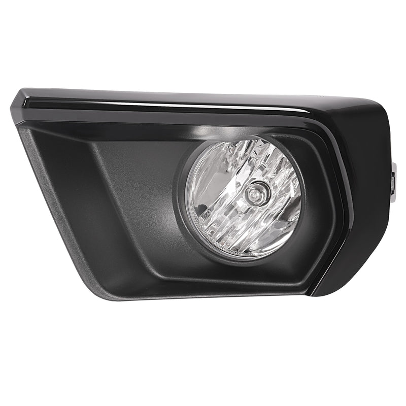 Clear Fog Light for Chevy Colorado 2021-2022 With Bezel Relay Switch Bulb Pair