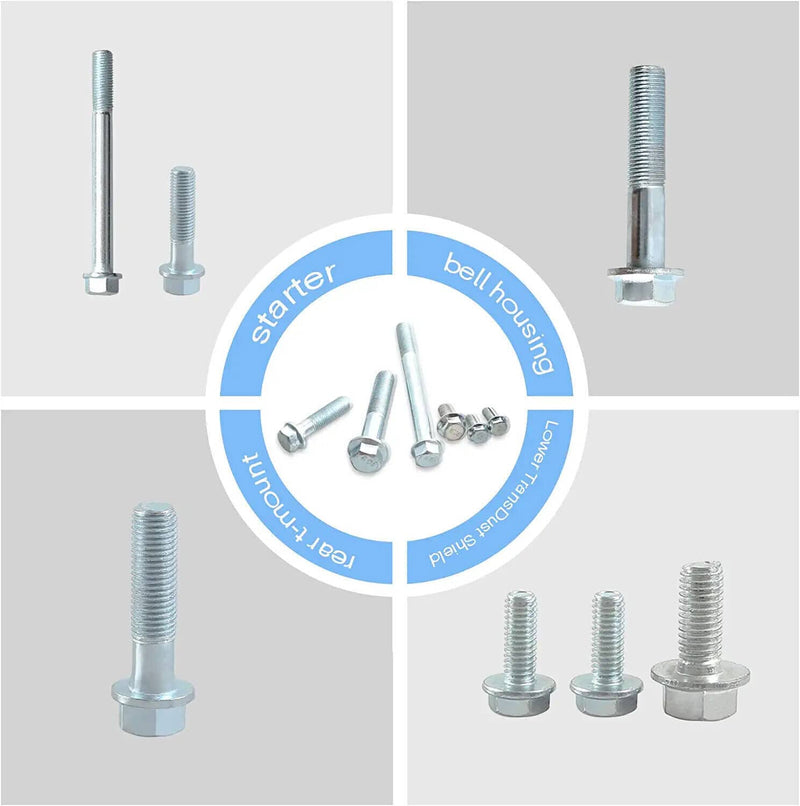 Transmission Bolt Kit for Honda Acura B Series B16 B18 B20 5spd Civic EG EK Si