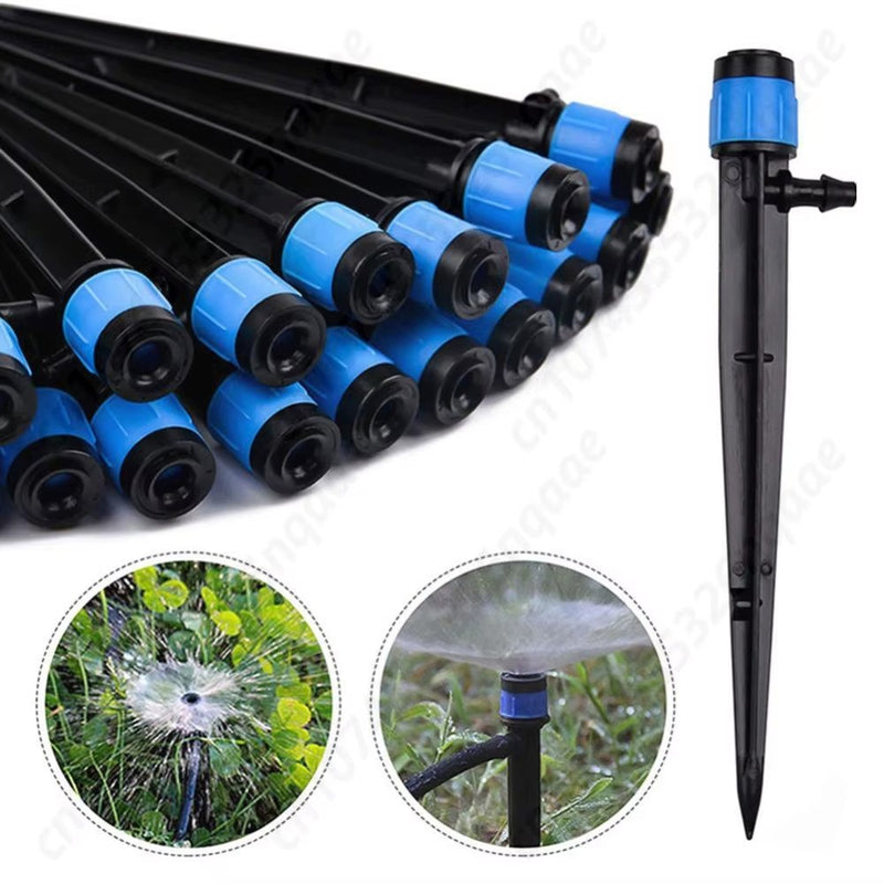 30Pcs Drip Irrigation Emitter 1/4 Inch Garden Watering System Adjustable