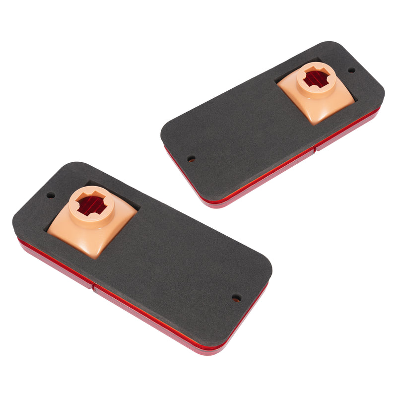 Rear Red Side Marker Lights for Chevrolet GMC C/K Pickup Trucks 1968-1972 Set