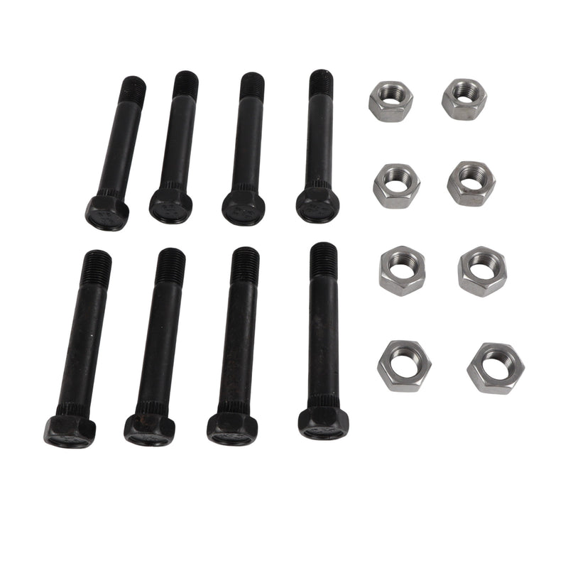 Trailer Suspension Rebuilt Kit Slipper Spring 12 Inch Equalizer Bushings Bolts P