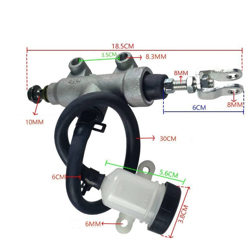 1912301 Rear Brake Master Cylinder for Polaris Sportsman 400 450 500 570 800