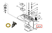 DURAFORCE 8M0058389 Lower Unit Drain Fill Hole Screw Set for Mercruiser Mercury 1079953Q04