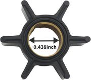 DURAFORCE 46-92970A5 47-89980Q1 Impeller Kit for Mercury 3.9-9.8 HP Outboard Boat Engine
