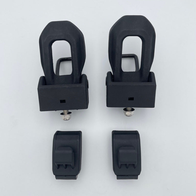 Hood Lock Catch Bracket Latch 2x for Jeep Wrangler JK JL JT 2007-2023 Sport