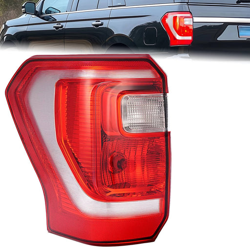 DURAFORCE Halogen Tail Light Assembly Left Side Lamp for Ford Expedition XLT 2018-2021
