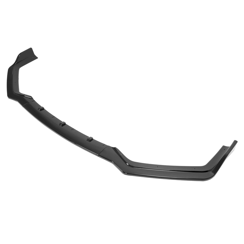 Gloss Black PP Front Bumper Lip Chin Splitter for Infiniti Q50 Sport 18-24 3PC
