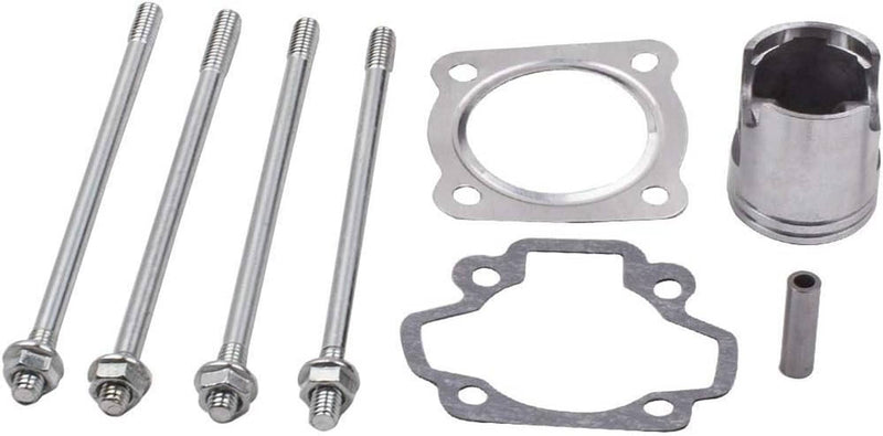 60CC Big Bore Cylinder Piston Gasket Head Top End Set for Yamaha PW50 1981-2009