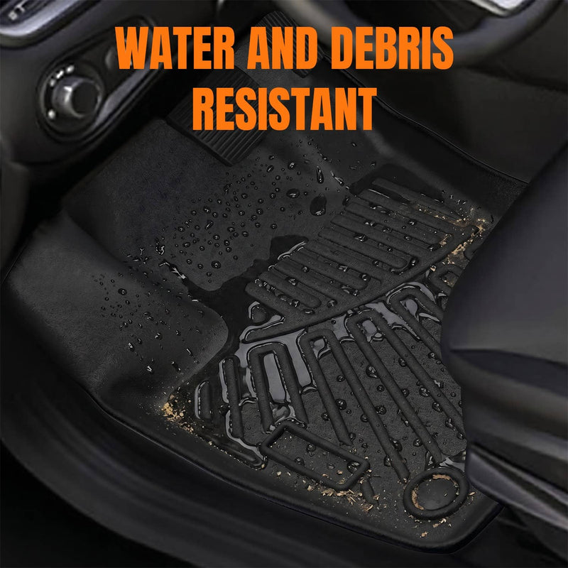 All-Weather Floor Mats & Trunk Cargo Liner for Jeep Renegade 2015-2023 5Door SUV