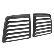 DURAFORCE Rear Window Louver for Chevy Express And for GMC Savana Van 1997-2017 Set Of 2