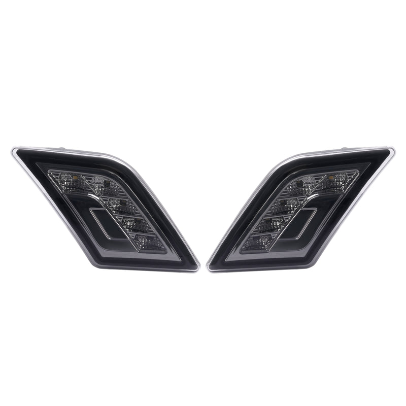 LED Smoke Side Marker Corner Lights for Mercedes-Benz C300 C350 C63 AMG 08-11