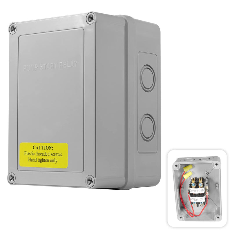 1522 Pump Start Relay for Irrigation Systems 3 HP 110V 220V 24V Coil