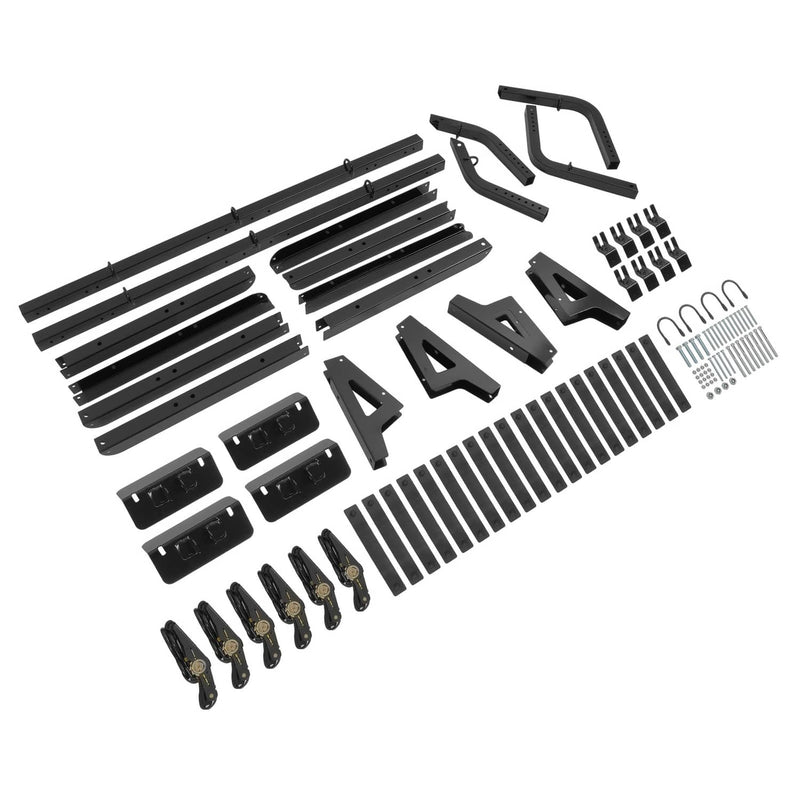 DURAFORCE Adjustable Truck Bed Ladder Rack Fits 54"-64" Pick Up Kayak SUP Carrier 150 Lb