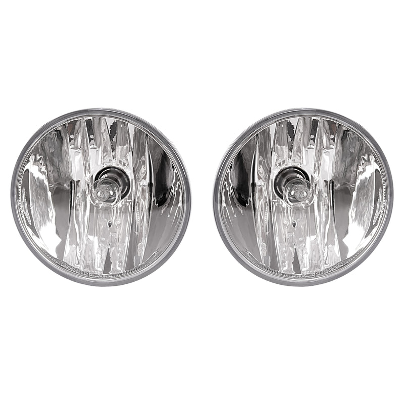 Clear Fog Light for Chevy Colorado 2021-2022 With Bezel Relay Switch Bulb Pair
