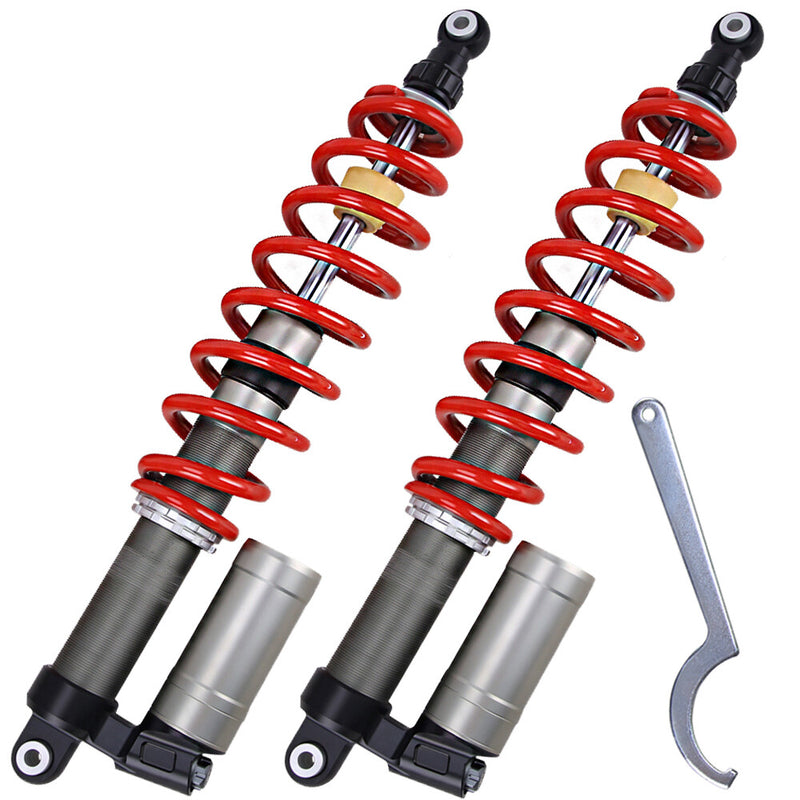 Stage 4 Adjustable Rear Air Shocks Absorbers for Polaris RZR S 800 EFI 2009-2014