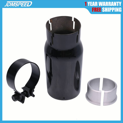 DURAFORCE PT932-35180-02 Black Chrome Exhaust Tip for Toyota Tacoma 2.7L 3.5L