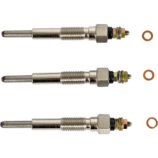 DURAFORCE Glow Plug for Jinma 254 200 284 204 Tractor YD385 Y385T TY380 TY485 Engine 3X