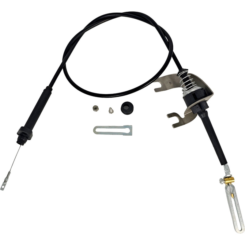 KD-2350U Stainless Steel Kickdown Bracket Kit with Black Housing for TH350