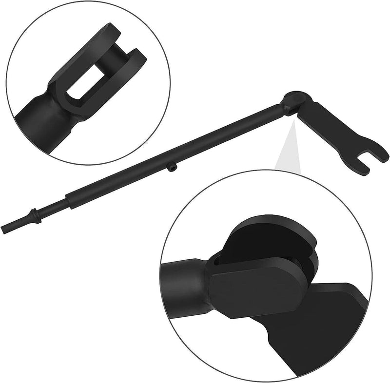 43300 Pneumatic Fan Clutch Wrench Set Removal Tool for Ford GM Chrysler Jeep 8x