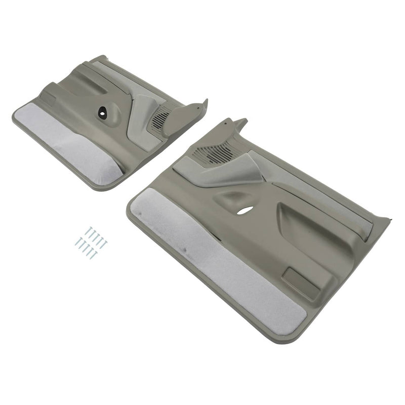DURAFORCE Inner Door Panels for Ford Bronco 92-96 F-150 F-250 F-350 92-97 Gray LH RH