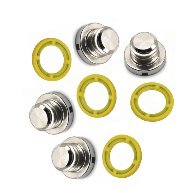 DURAFORCE 10-79953Q04 79953Q2 18-2244 Gearcase Drain Screw for Mercury for Quicksilver 4Pc