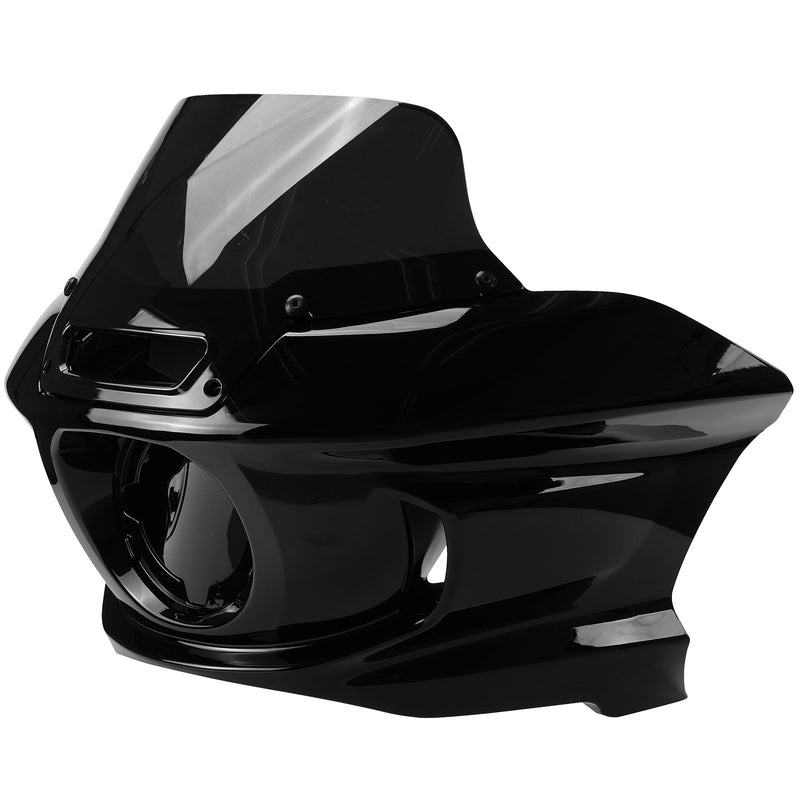 Headlight Fairing Windshield & Bracket for Harley Softail StreetBob 2018-Up