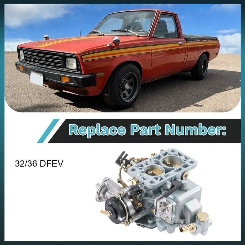 32/36 DFEV Progressive Carburetor Electric Choke for VW Fiat Ford