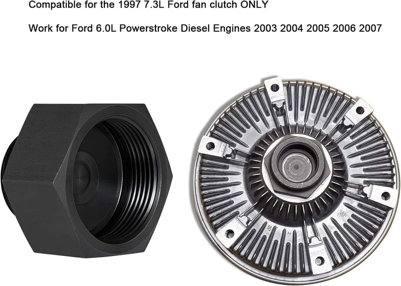 Fan Clutch Adapter for Ford 6.0L to 7.3L Powerstroke Diesel Mechanical 2003-2007