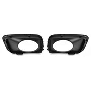 DURAFORCE Fog Light Trim Cover for Honda Pilot 2009 2010 2011 Black Driver & Passenger