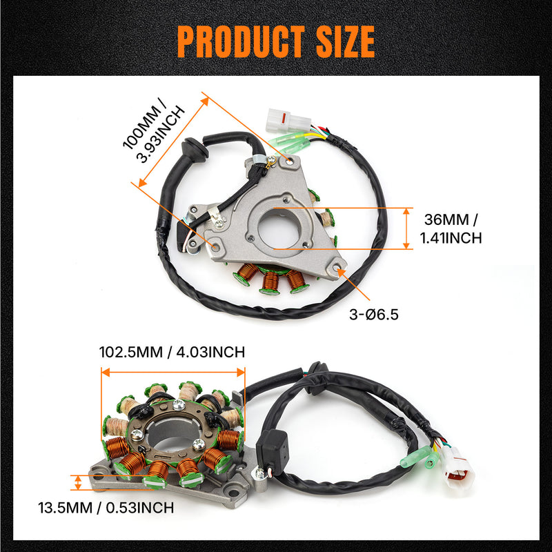 Stator for Yamaha Banshee YFZ350 1995-1999 2000 2001 2002-2006 ATV