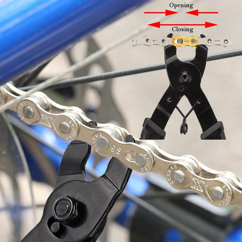 Pliers Master Link Quick Link Open Close Tool for Bicycle Chain Bike OZ Missing